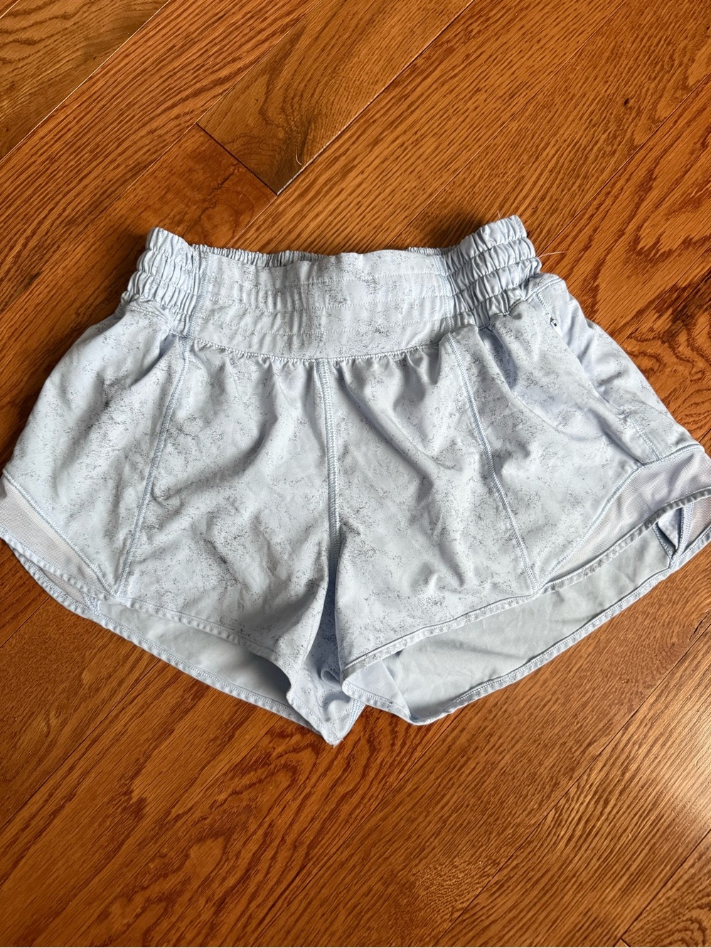 lululemon athletica Light Blue Athletic Shorts